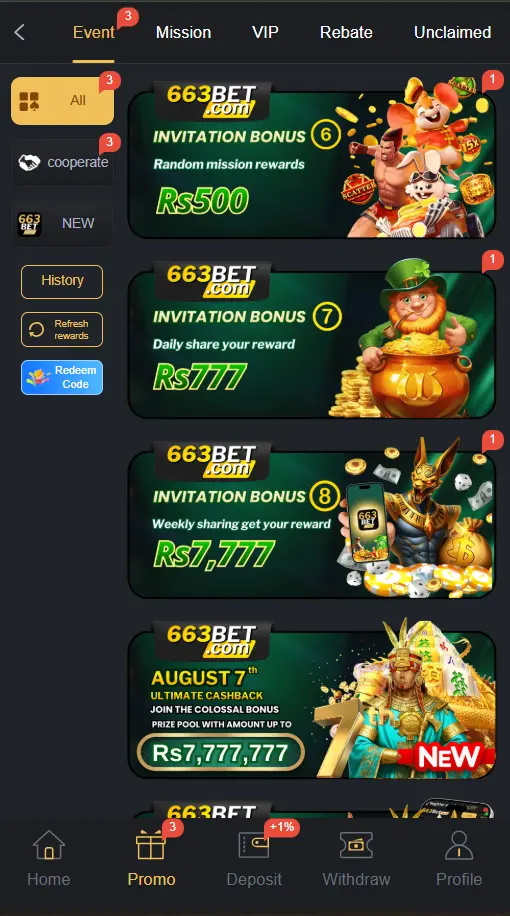 663Bet Game