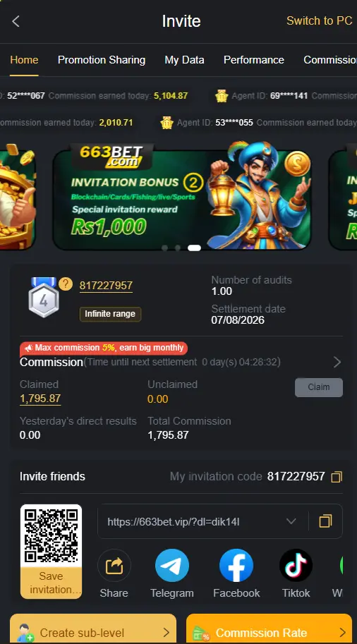 663Bet Game